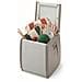 Contenitore Home Storage In&out box 55 h grigio / tortora baule in resina L54 x P54 x H57 - Foto miniatura 2