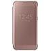 Clear view cover pink gold galaxy s7 edge - Foto miniatura 5