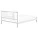Letto A Doghe In Legno Con Rete 140 X 200 Cm Mayenne - Foto miniatura 7