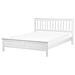 Letto A Doghe In Legno Con Rete 140 X 200 Cm Mayenne - Foto miniatura 4