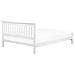 Letto A Doghe In Legno Con Rete 140 X 200 Cm Mayenne - Foto miniatura 5