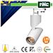 Proiettore A Binario Trifase - 25w 3000k 2250lm 38ã‚â° Cri+90 - Foto miniatura 1