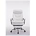 Sedia Ufficio Troy XL con Braccioli in Similpelle I Poltrona Relax Ragolabile con Poggiapiedi I Sedia Poltrona Ergonomica Carico Max 160 kg Bianco - Foto miniatura 2
