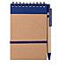 Bigbuy Scuola 143190 - Quaderno Ad Anelli Con Penna 70 Fogli, Blu, 9,7 X 14,4 X 1 Cm - Foto miniatura 2
