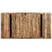 Tavolo Da Pranzo 160x80x76 Cm In Legno Massello Di Mango Grezzo - Foto miniatura 4