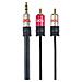 Cavo Audio Jack (3,5 Mm) Con 2 Rca Dcu (3 M)  - Foto miniatura 1
