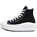 568497c Ct All Star Hi Trainer Donna Taglia 40 Colore Nero /Bianco - Foto miniatura 2