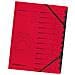 10843324 Cartella A4 Cartoncino, Manila Hemp Nero, Rosso - Foto miniatura 1