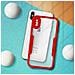Cover Iphone X E Xs Retro Plexiglass Fronte Polimero Bordo Rosso - Foto miniatura 2