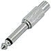 Adattatore 10 pezzi / bag plug a: 1 x rca (f) plug b: 1 x 6.3 mm jack (mono) peso: 70 g. - Foto miniatura 3