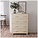 Credenza Marrone Miele 79x40x103,5 Cm In Legno Massello Di Pino - Foto miniatura 4