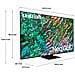 TV Neo QLED 4K 75" QE75QN90B Smart TV Tizen Flat Look Titan Black 2022 - Foto miniatura 3