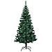 Albero Di Natale Artificiale Punte Iridescenti Verde 150 Cm Pvc - Foto miniatura 5