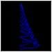 Albero Parete Gancio Metallico 260 Led Blu 3 M Interno Esterno - Foto miniatura 3