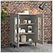 Credenza Grigio Cemento 69,5x34x90 Cm In Legno Multistrato - Foto miniatura 3