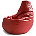 Pouf Annachiara, Pouf A Sacco, 100% Made In Italy, Poltrona A Sacco In Ecopelle, Cm 70x70h110, Rosso - Foto miniatura 2