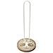 Portarotolo Di Carta Da Cucina Idun Metallo Acciaio Legno Mdf 13 X 31 X 13 Cm - Foto miniatura 1