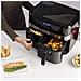 Air Fry Digital Duo Doppia 9 L 2200 W Friggitrice ad aria calda Nero - Foto miniatura 7