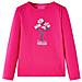 Maglietta Da Bambina A Maniche Lunghe Fucsia 92 - Foto miniatura 1