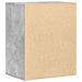 Cassettiera Angolo Grigio Cemento 60x41x76cm Legno Multistrato - Foto miniatura 9