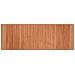 Tappeto Rettangolare Marrone 70x200 Cm In Bambù - Foto miniatura 2