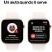 Smartwatch Series 10 Impermeabile Display 2" Bluetooth Wi-Fi Rosa - Foto miniatura 6
