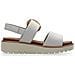 Bilbao Sandals Sandali Pelle Scarpe Donna Bianco Eu 41, 12-33505-04 - Foto miniatura 3