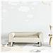 Divano per Bambini Crema 70x45x26,5 cm in Velluto - Foto miniatura 4