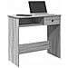 Scrivania Grigio Sonoma 80x40x75 Cm In Legno Multistrato - Foto miniatura 1
