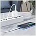 Caricabatteria Rete Bn4 20w Con 1 Porta Usb-a + 1 Porta Usb-c, Per Tablet, Ipad, Smartphone White - Foto miniatura 3