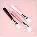 Set Di Pennelli Cosmetici - Rosa, Bianco, Nero E Trasparente - Foto miniatura 4