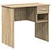 Scrivania con cassetti Rovere di Sonoma 90x49.5x75 cm legno massello - Foto miniatura 1