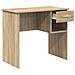 Scrivania con cassetti Rovere di Sonoma 90x49.5x75 cm legno massello - Foto miniatura 5