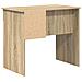 Scrivania con cassetti Rovere di Sonoma 90x49.5x75 cm legno massello - Foto miniatura 8
