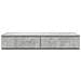 Cassetti per Letto Grigio Calcestruzzo 100x36,5x16,5 cm in Legno Ingegnerizzato di - Foto miniatura 6