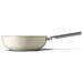Padella Wok Da 30 Cm, Crema Opaca - Wof3002crm - Foto miniatura 1