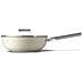 Padella Wok Da 30 Cm, Crema Opaca - Wof3002crm - Foto miniatura 5