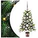 Albero di Natale con 150 LED con supporto Verde 65 cm PE - Foto miniatura 1