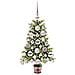 Albero di Natale con 150 LED con supporto Verde 65 cm PE - Foto miniatura 2