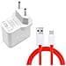 Caricabatterie Originale Da Parete Usb Wco506a3hk 30w Warp + Cavo Type C Bulk Per Smartphone - Foto miniatura 2