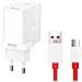 Caricabatterie Originale Da Parete Usb Wco506a3hk 30w Warp + Cavo Type C Bulk Per Smartphone - Foto miniatura 3
