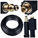 Tubo Alta Pressione 10m - Click Connect, Nylon, Pvc | Max 200 Bar, 60°c | Compatibile Con Idropulitrici Stihl, Nilfisk, Gerni - Foto miniatura 1