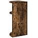 Tavolino Rovere fumé 29,6 x 29,6 x 60 cm Legno multistrato - Foto miniatura 7