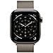 Watch Series 11 GPS + Cellular 42mm Cassa Titanio con Loop in maglia Milanese - Foto miniatura 2