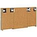 Set di Armadi da Bagno con lo scaffale 3 pcs 100 x 10,5 x 50 cm - Foto miniatura 9