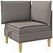 Set di divani modulari con spazio di archiviazione 5 pcs - Foto miniatura 4