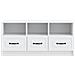 Mobile TV Bianco 102 x 34,5 x 47 cm Legno ingegnerizzato - Foto miniatura 6