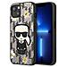 Custodia Karl Lagerfeld Flower Icon Per Iphone 13 Mini - Grigia - Foto miniatura 1