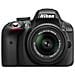 D3300 Kit 18-55 VR AF-S + SD Lexar 8 GB Sensore CMOS DX 24 Mpx Display 3'' Filmati Full HD Wi-Fi Ready  - Foto miniatura 10