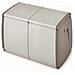 Contenitore Home Storage In&out box 97 h grigio / tortora baule in resina L97 x P54 x H57 - Foto miniatura 2